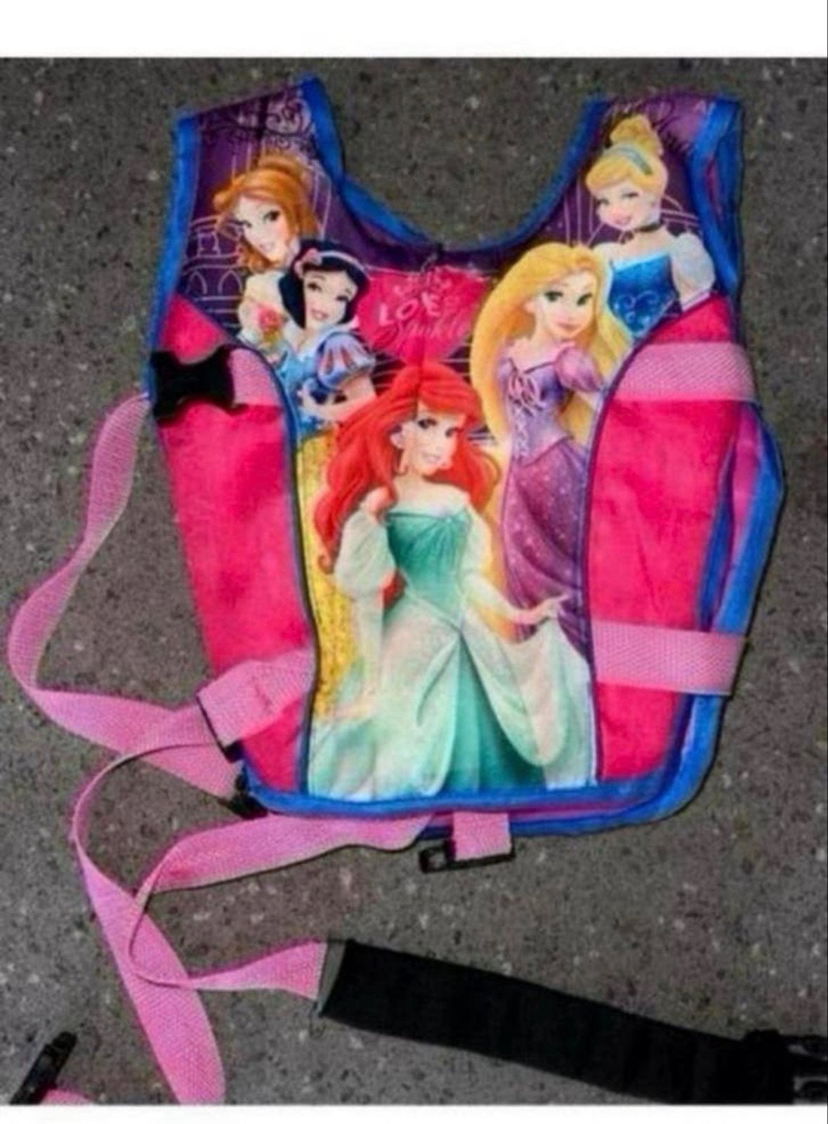 Zwemvest Disney Prinsessen 15-25 kg, Ophalen of Verzenden, Gebruikt