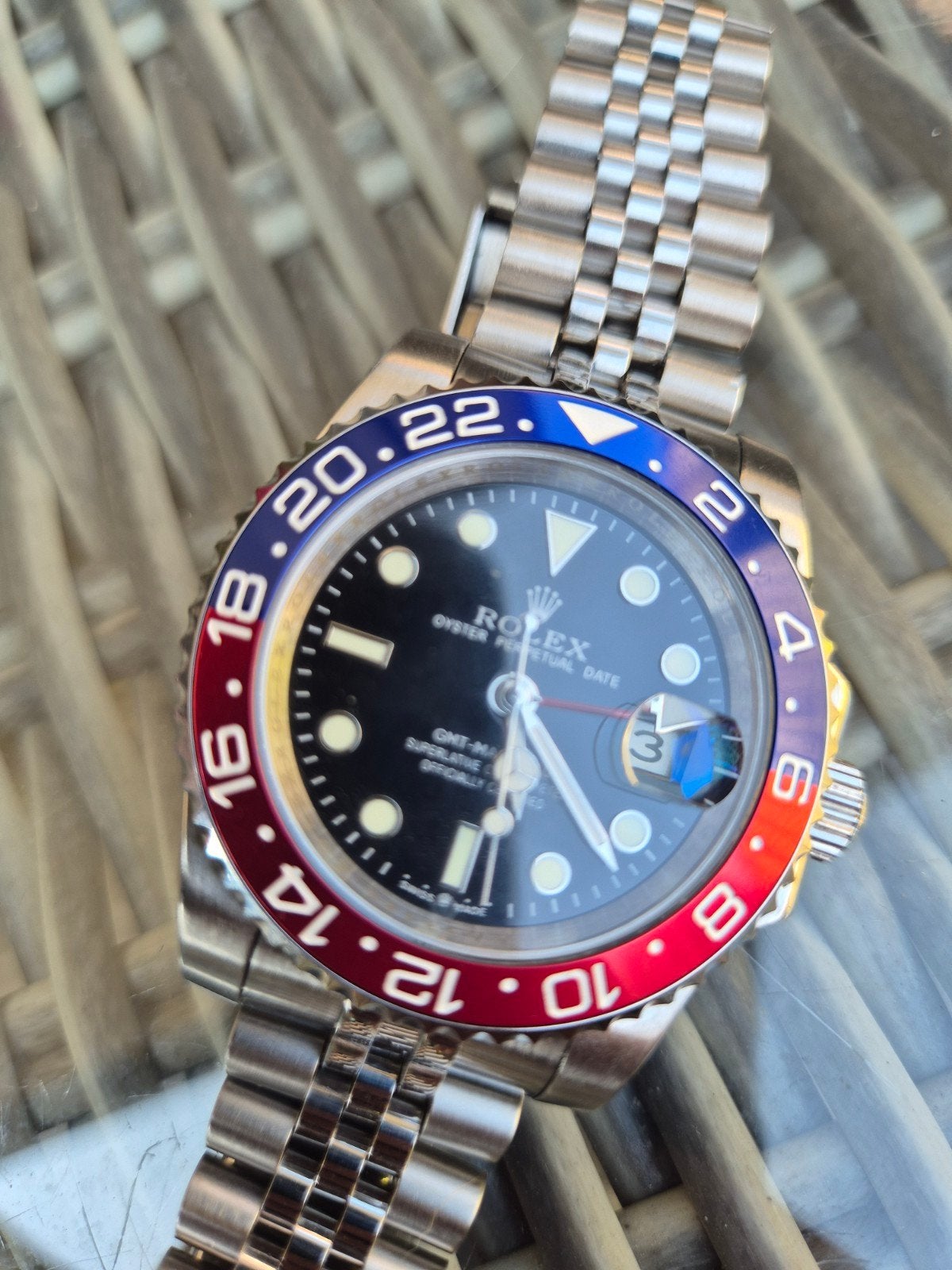 Rolex GMT-Master II 'Pepsi' Polshorloge, Ophalen of Verzenden