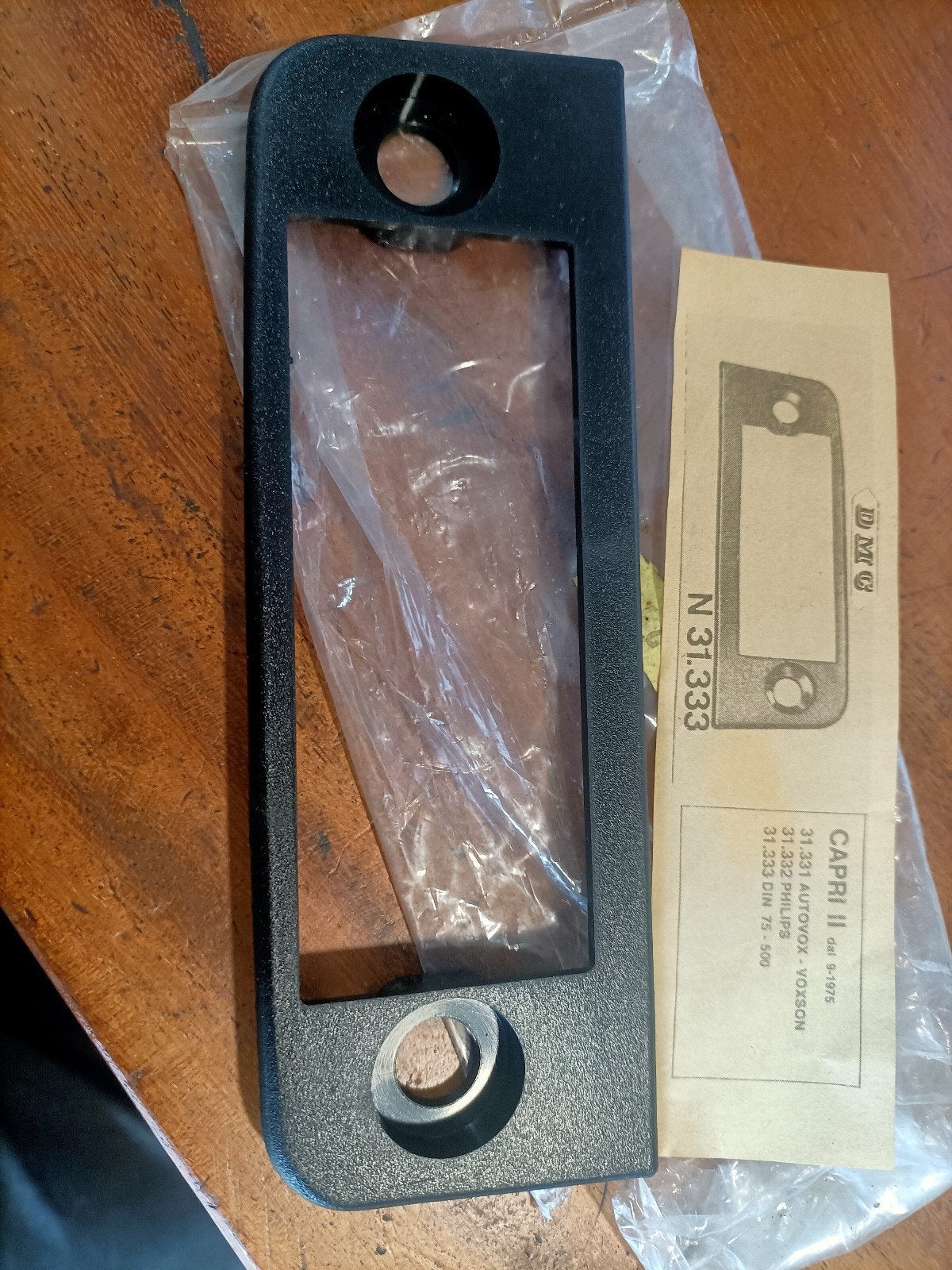 Ford Capri 2 radiomontage set, Ophalen