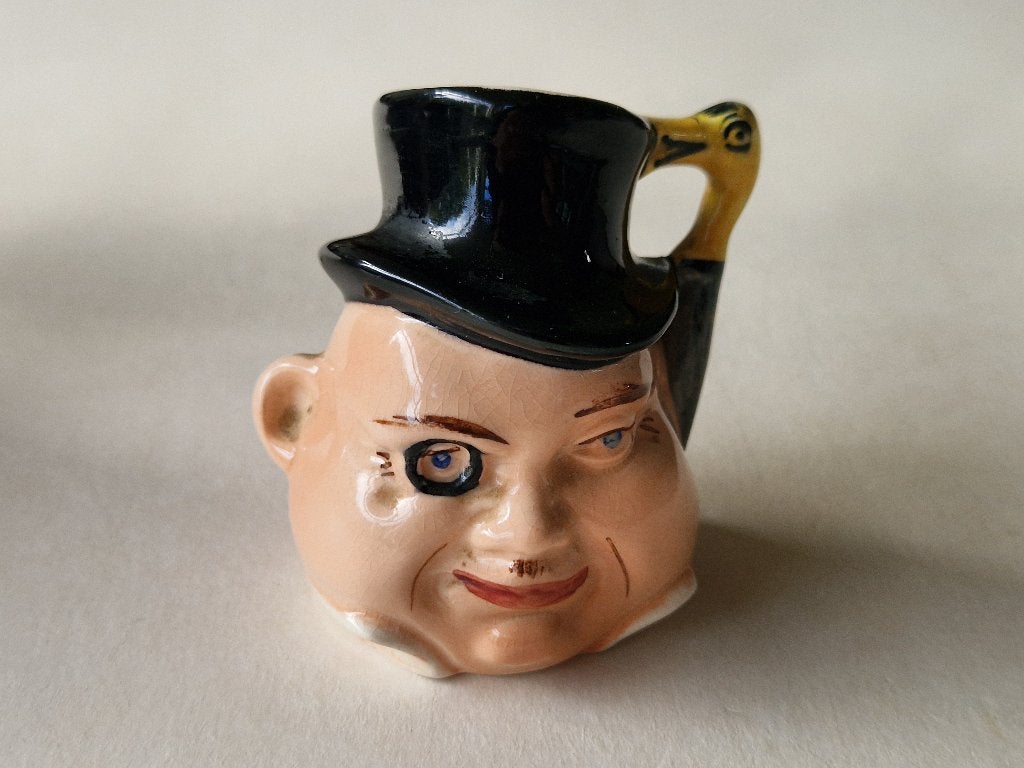 Vintage miniatuur pitcher Toby., Ophalen of Verzenden, Zo goed als nieuw
