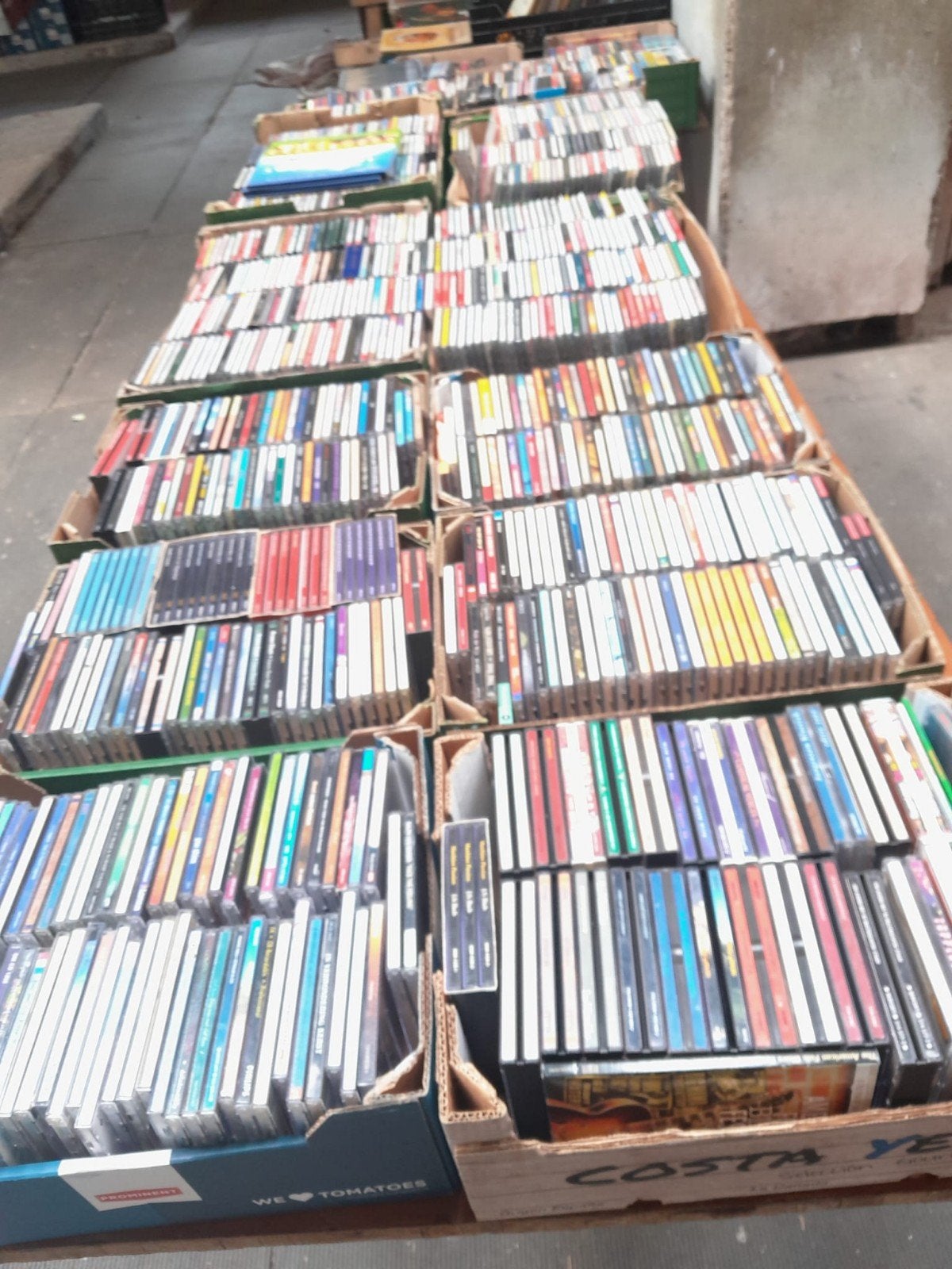 Grote collectie DVD's en CD's te koop, Cd's en Dvd's, Alle leeftijden, Ophalen, Gebruikt