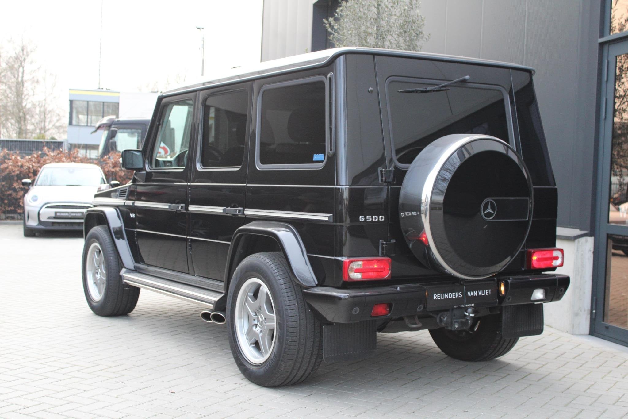 Mercedes-Benz G-klasse 500 4-Matic Lang | Schuifdak | Rear V, 5461 cc, Gebruikt, G-Klasse, Zwart