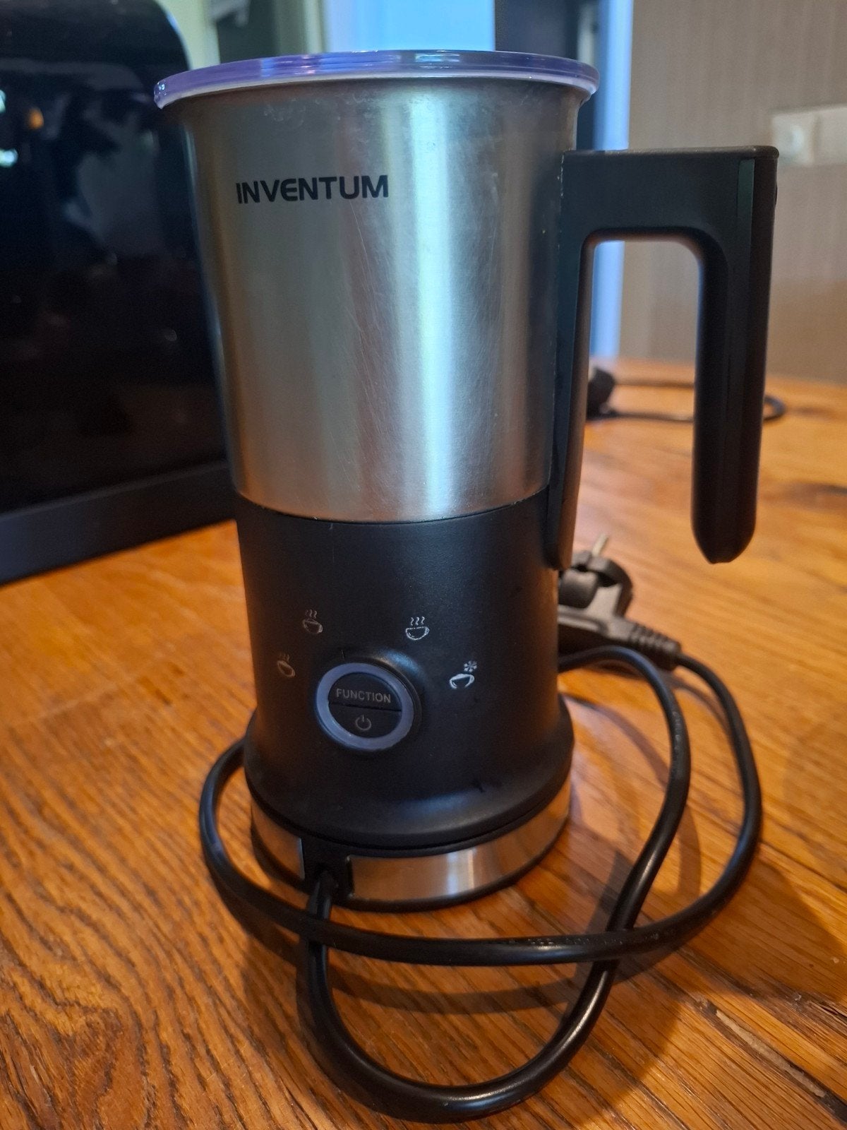 Inventum melkopschuimer - RVS, Overige modellen, Overige typen, Ophalen of Verzenden, Zo goed als nieuw