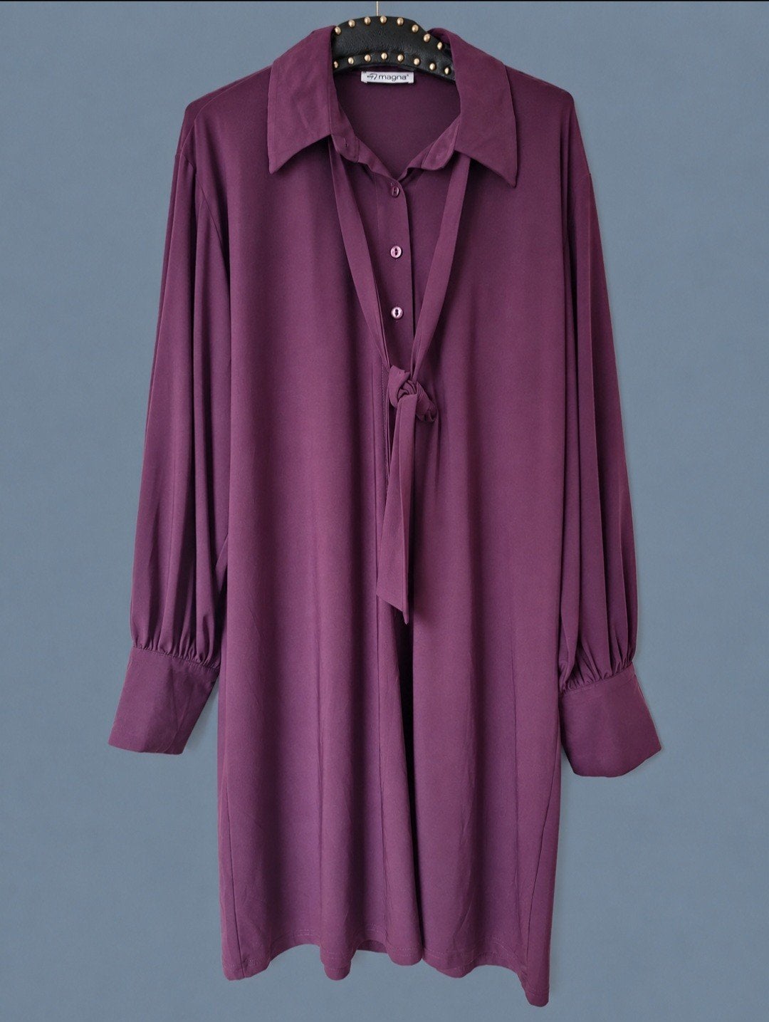 Magna blouse/ tuniek - 52-54, Kleding | Dames, Blouse of Tuniek, Paars, Ophalen of Verzenden, Magna