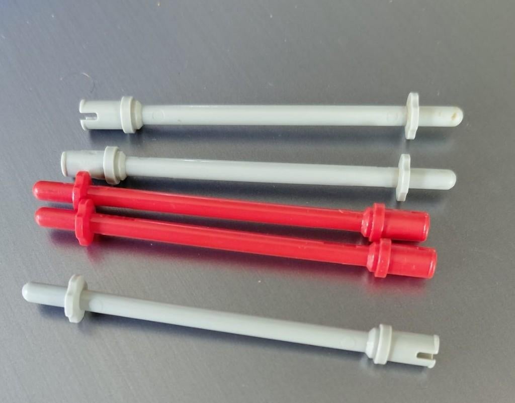 2714a  Bar 8L with Stop Rings and Pin Lego, Kinderen en Baby's, Speelgoed | Duplo en Lego, Zo goed als nieuw, Lego, Losse stenen