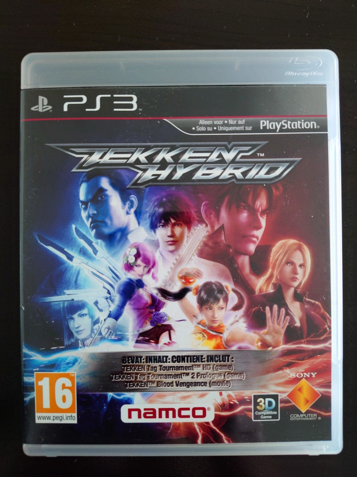 Tekken Hybrid PS3 game 3D Blu-ray (2011), Spelcomputers en Games, Games | Sony PlayStation 3, Zo goed als nieuw, Vechten, 2 spelers