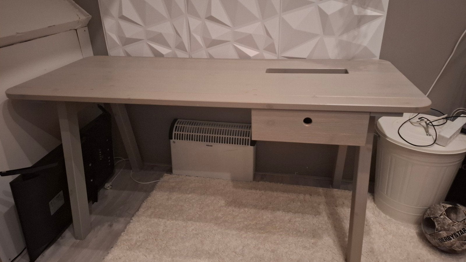 bureau grijs, Huis en Inrichting, Ophalen, Gebruikt