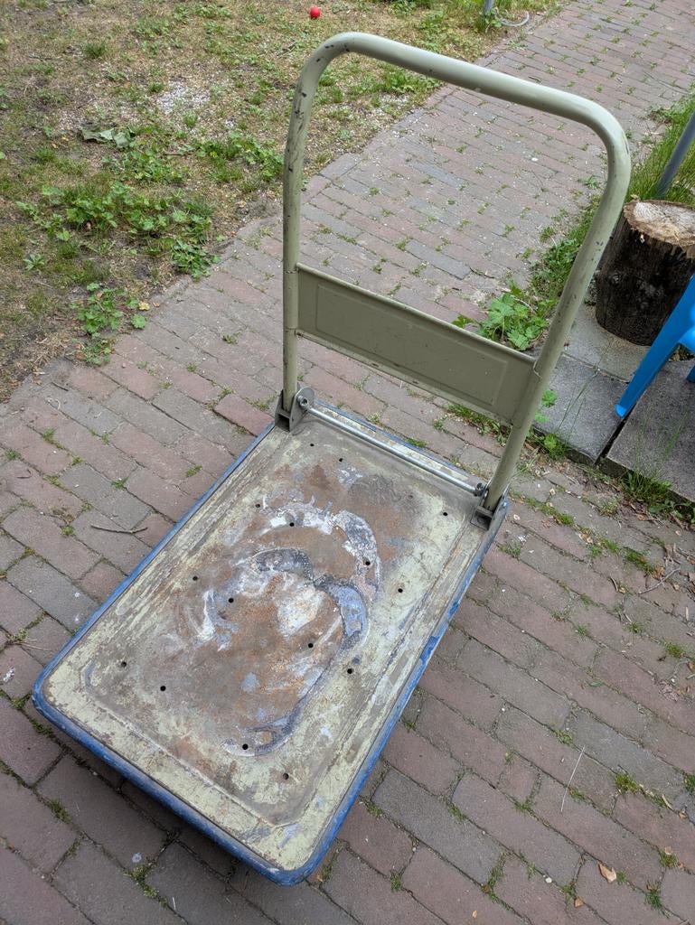 Transportkar inklapbaar, Ophalen of Verzenden, Gebruikt