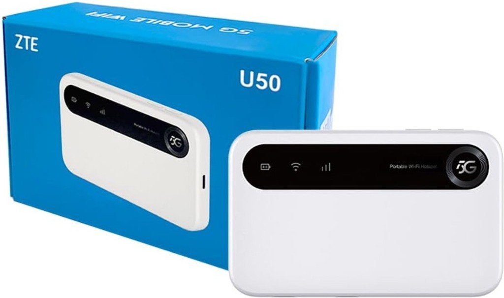 ZTE U50 MiFi Router - Mobiele hotspot - Internet onderweg, Computers en Software, Router met modem, Nieuw, Ophalen of Verzenden