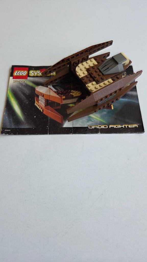 Lego Star Wars Set 7111 Droid Fighter, Star Wars, Lego, Compleet, Ophalen of Verzenden