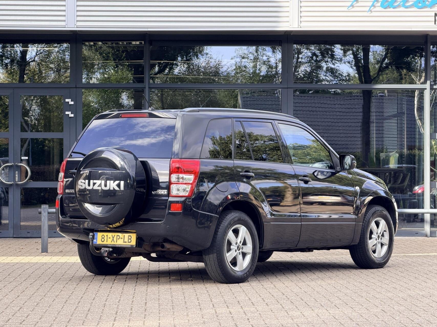 Suzuki Grand Vitara 2.0-16V Shogun | 4x4 | Trekhaak | Airco, Auto's, Zwart, 4 cilinders, 1850 kg, Grand Vitara