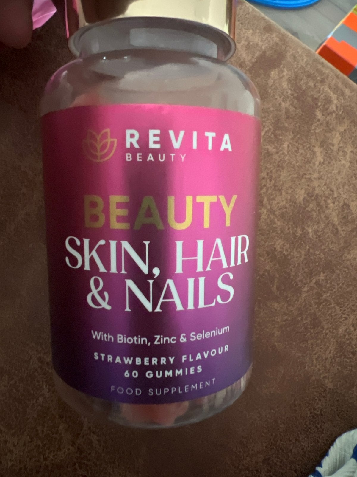 Revita Beauty Skin, Hair & Nails Gummies - Aardbei, Ophalen of Verzenden, Nieuw, Overige typen