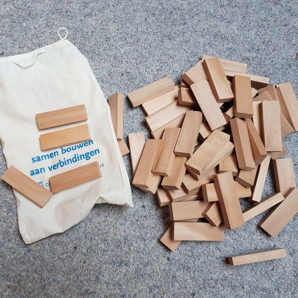 Blokken voor blokkentoren, Ophalen of Verzenden, Nieuw, Bouwen