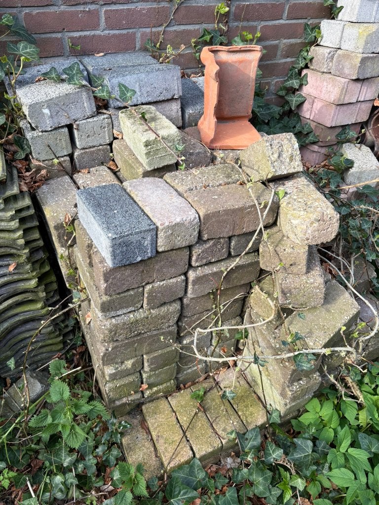 Straatstenen / betonklinkers - Gratis op te halen, Ophalen, Gebruikt, Beton, Klinkers