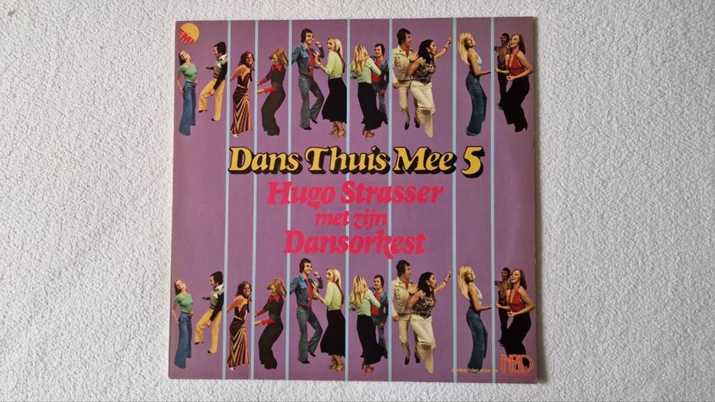 LP Hugo Strasser "Dans Thuis Mee 5", Ophalen of Verzenden, 1970 - 1979, Gebruikt, 12 inch