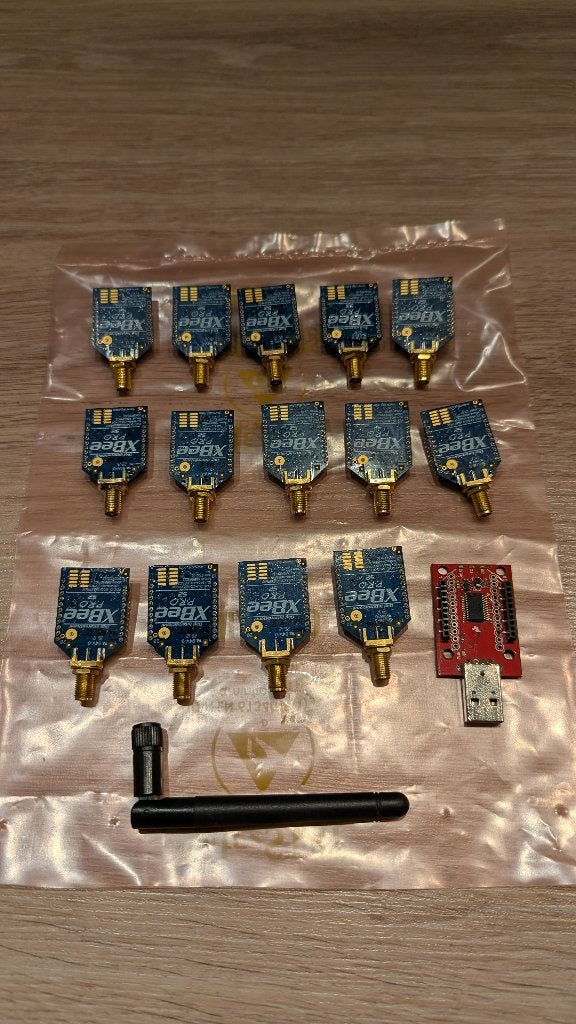 XBee Pro S2 modules en USB-adapter - 14 stuks, Hobby en Vrije tijd, Ophalen of Verzenden, Zo goed als nieuw