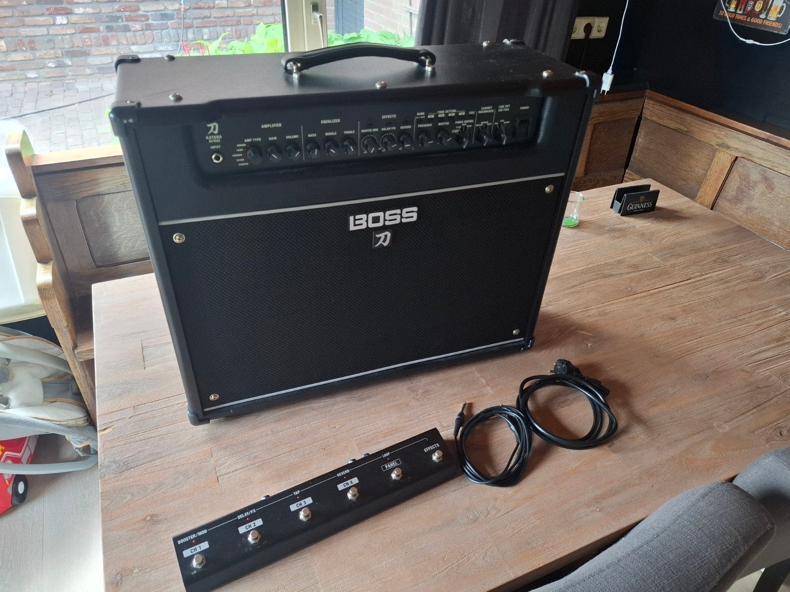 Boss Katana Artist 100 watt gitaarversterker, Ophalen