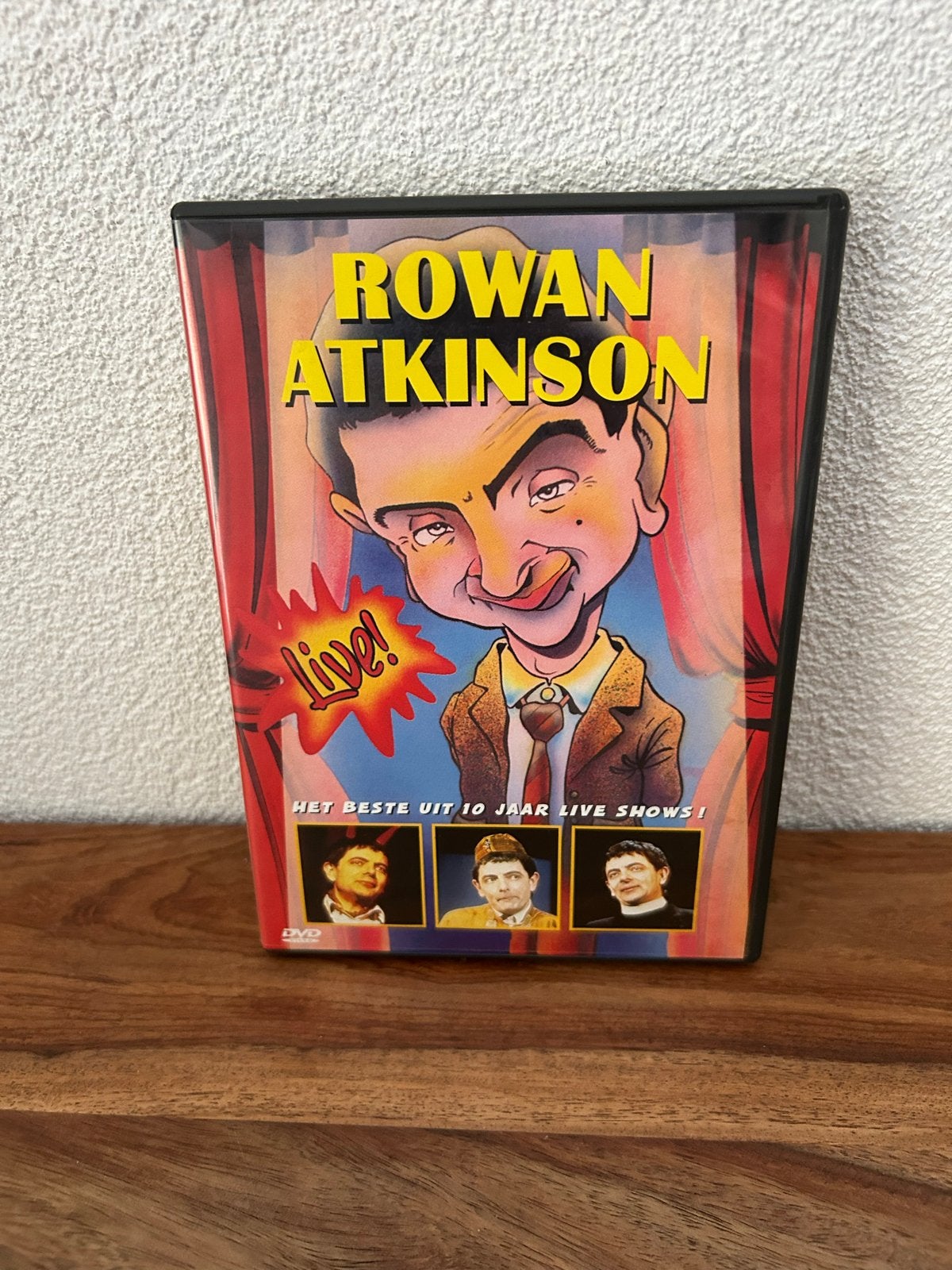 Rowan Atkinson Live! DVD - Het beste uit 10 jaar live shows, Ophalen of Verzenden, Zo goed als nieuw, Overige typen, Inclusief doosje