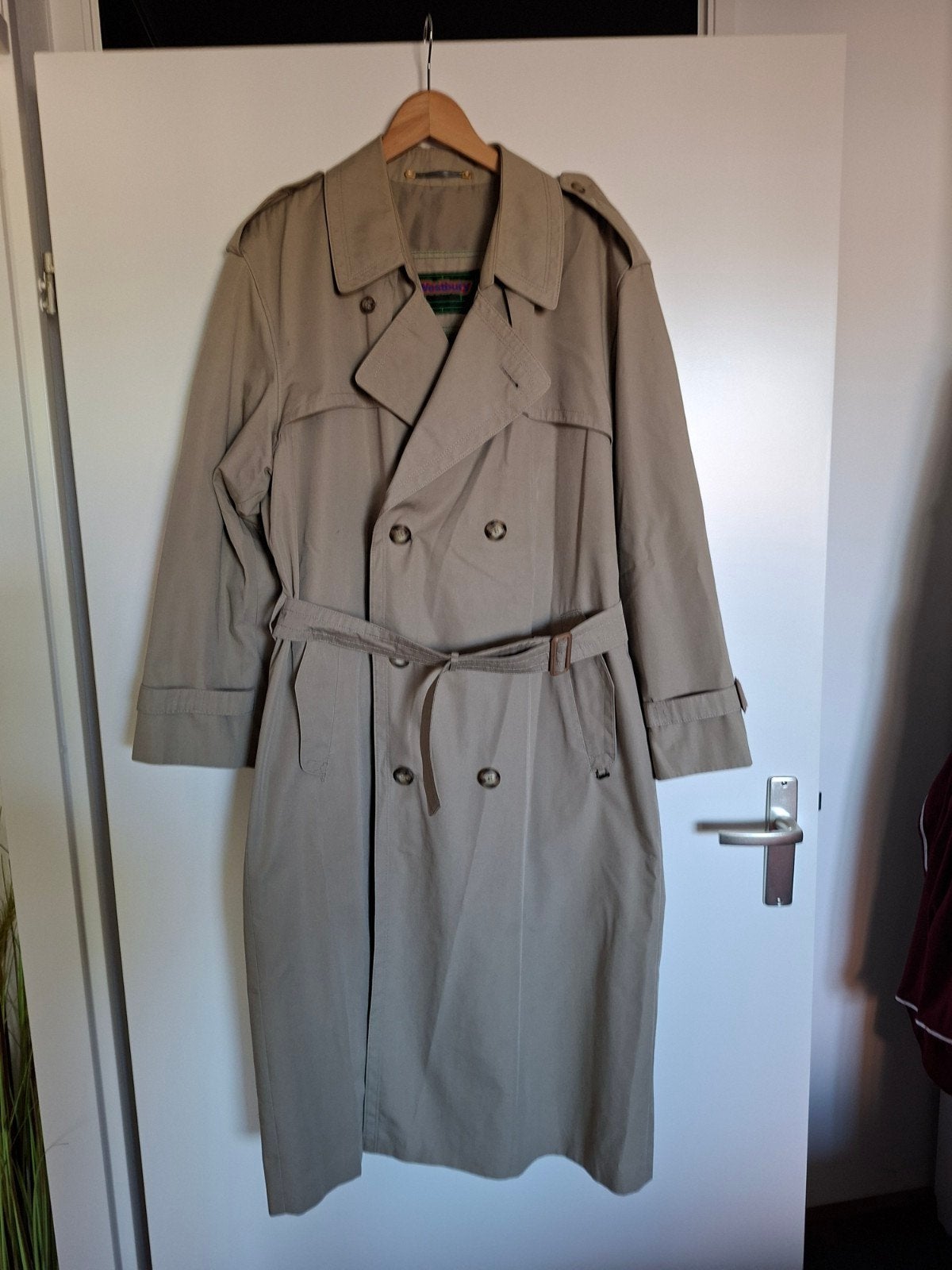 mooie heren trenchcoat, Kleding | Heren, Beige, Nieuw, Westburry, Verzenden