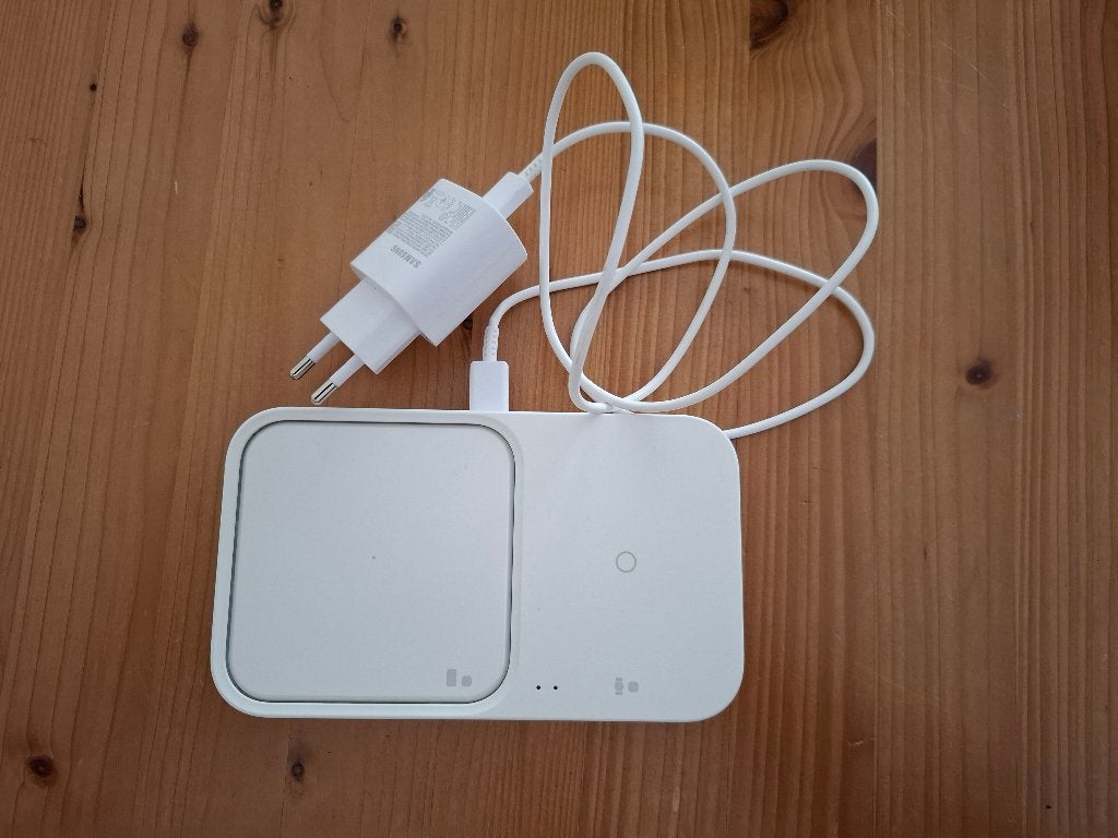 Draadloze duo telefoon oplader., Ophalen of Verzenden, Zo goed als nieuw, Samsung