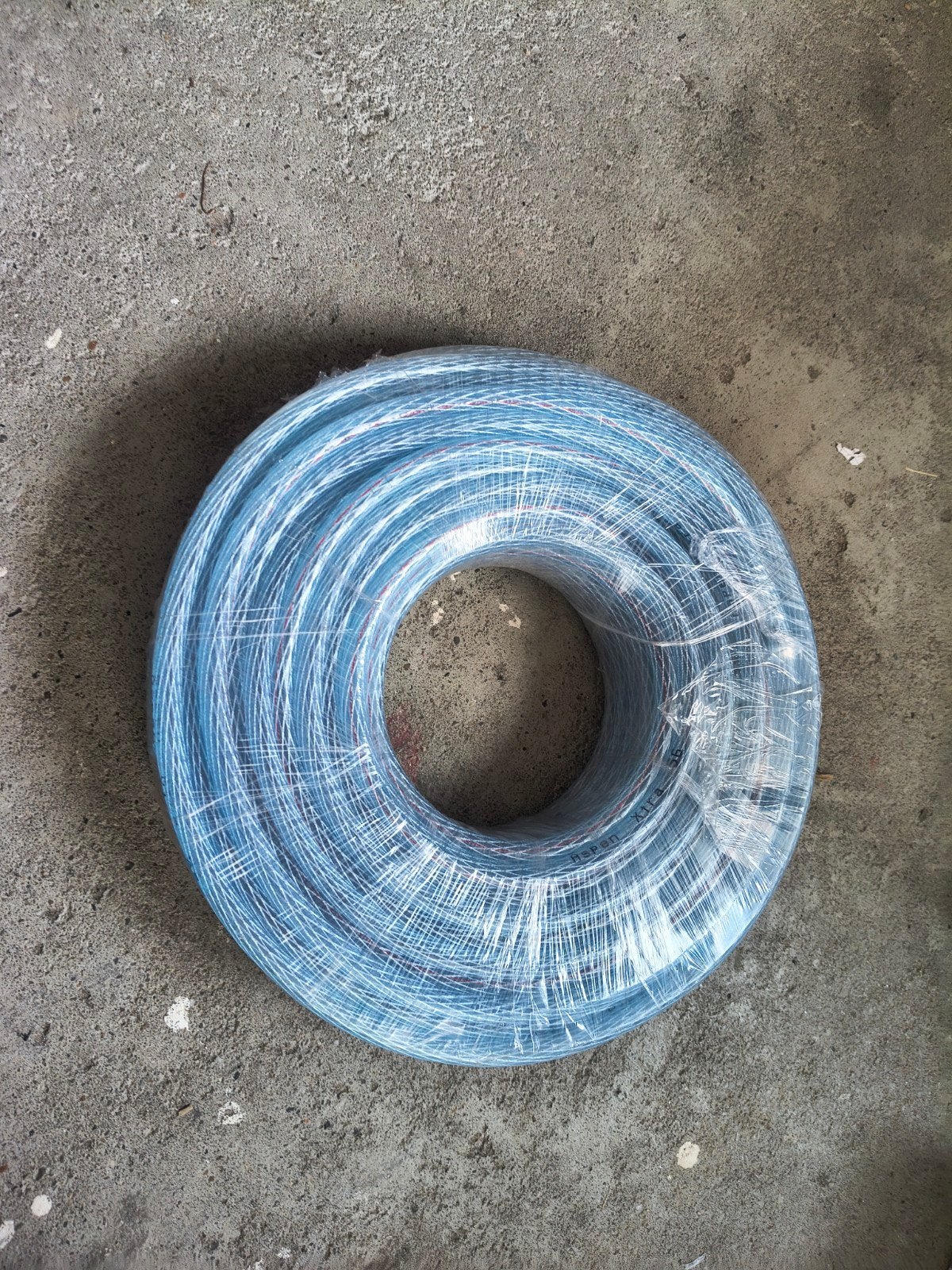 Versterkte Vinyl Slang 1/4" x 30m - Transparant Blauw, Ophalen of Verzenden
