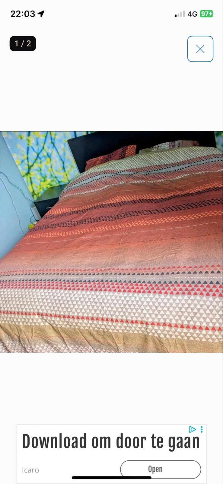 Nieuw Cindarella dekbedovertrek 240x200 - Ongebruikt, Dekbedovertrek, Nieuw, Ophalen of Verzenden, Meerkleurig