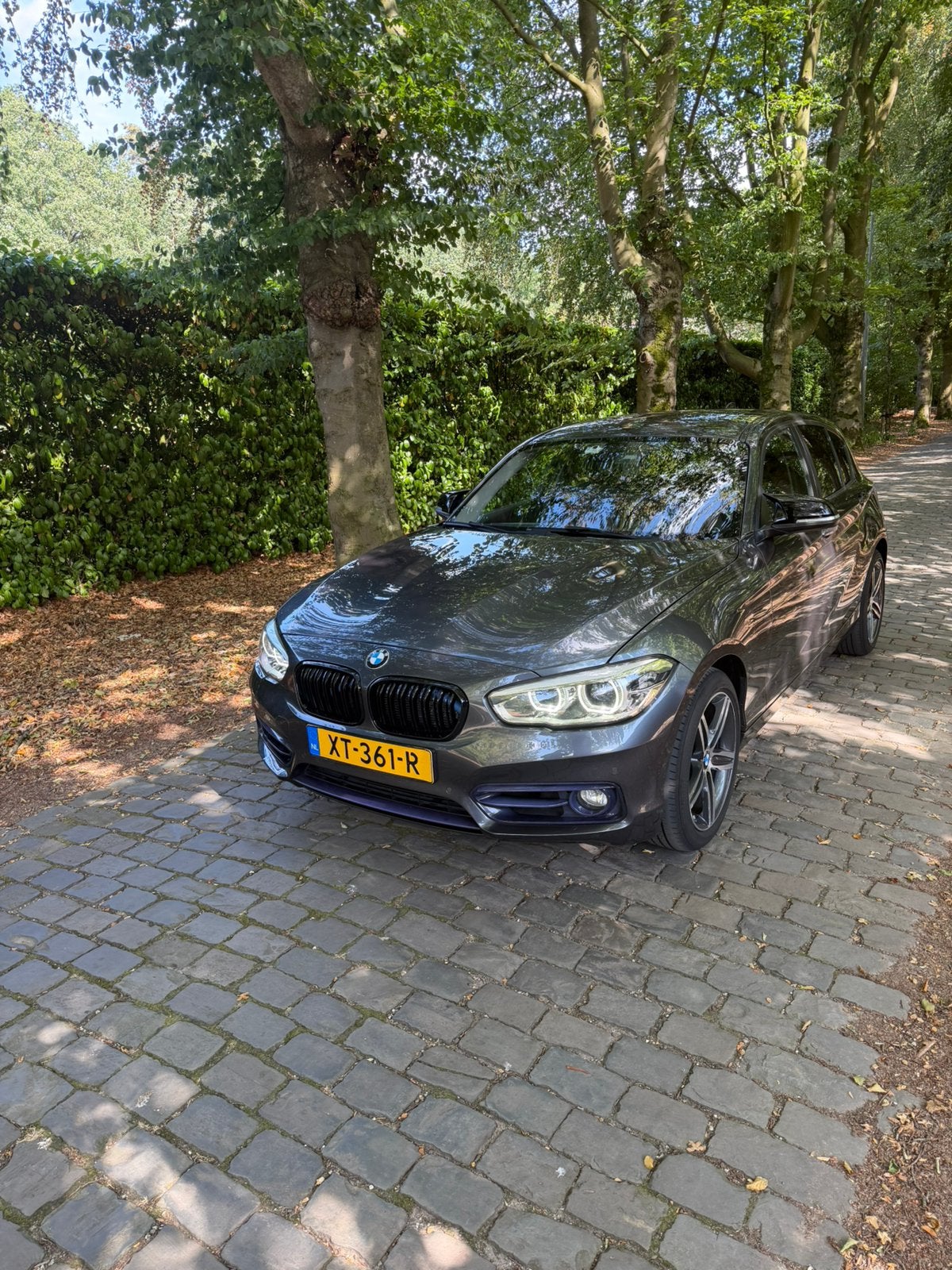 BMW 1-Serie 2.0 120D 5DR AUT 2015 Grijs, Auto's, 1995 cc, Zwart, 1365 kg, 24 km/l
