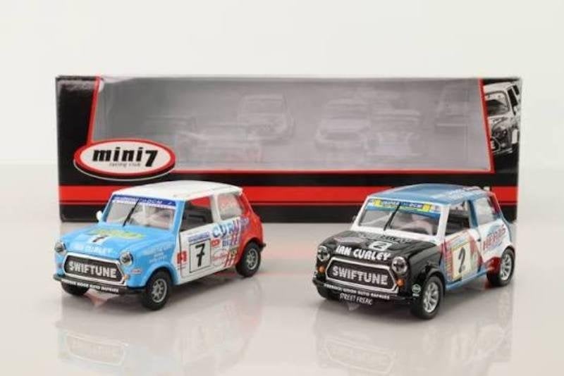 Mini Cooper set Ian Curley CC99180 Corgi., Ophalen of Verzenden, Zo goed als nieuw, Auto