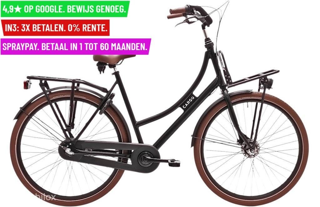 Avalon Cargo/57 cm/Black matt/F621, Overige merken, Nieuw, 56 cm of meer, Facebikenl@gmail.com