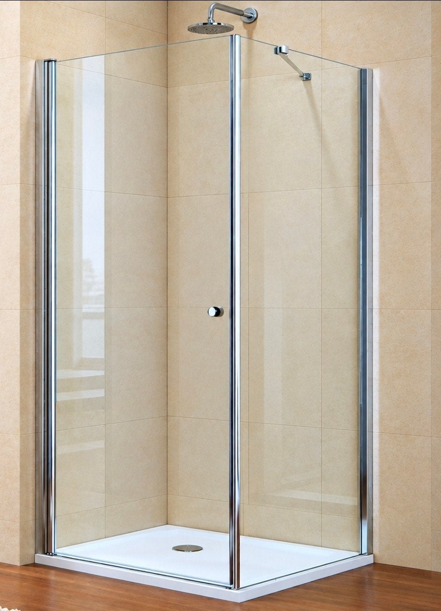 Douchecabine 90x90x195 cm Sealskin, Ophalen, Nieuw, Glas, Douche