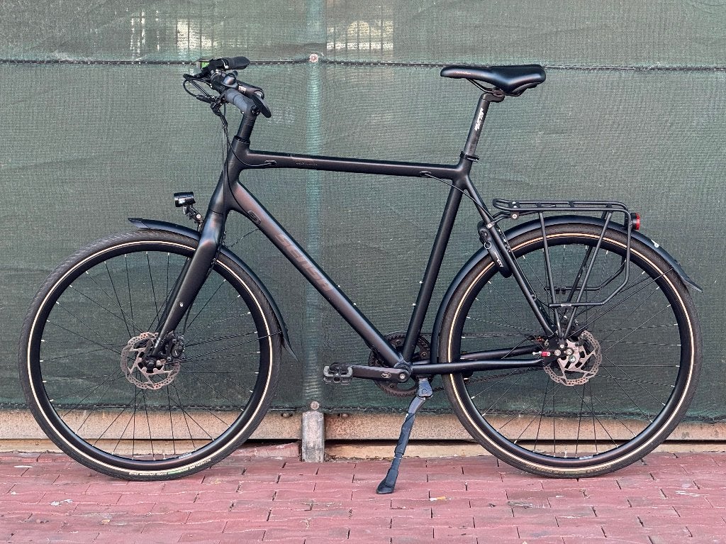 Sensa Cintura Hybrid - 61cm, Alfine 8, Belt Drive, Fietsen en Brommers, Zo goed als nieuw, 61 tot 65 cm, Schijfrem, Ophalen