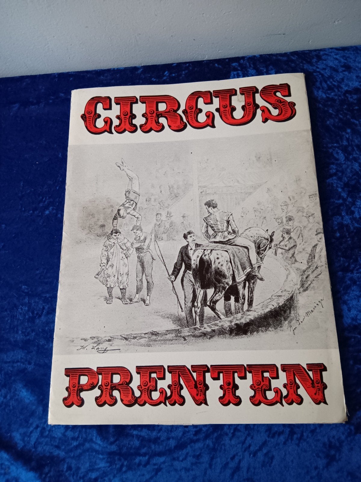 Circus Prenten - Map met 16 Bladen (Nr. 409), Ophalen of Verzenden, Print, Prent, Genummerd