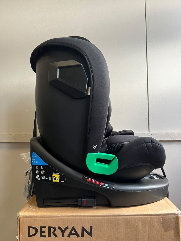 Deryan colin autostoel met isofix, Overige merken, 15 t/m 36 kg, Verstelbare rugleuning, Deryan
