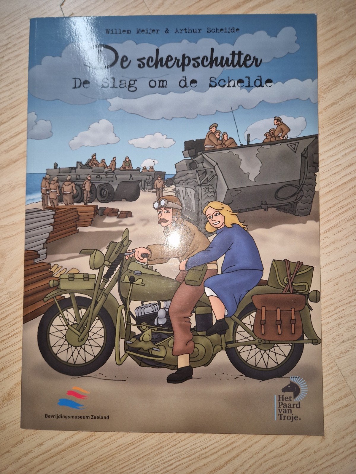 De scherpschutter: De slag om de Schelde - Stripboek, Ophalen of Verzenden