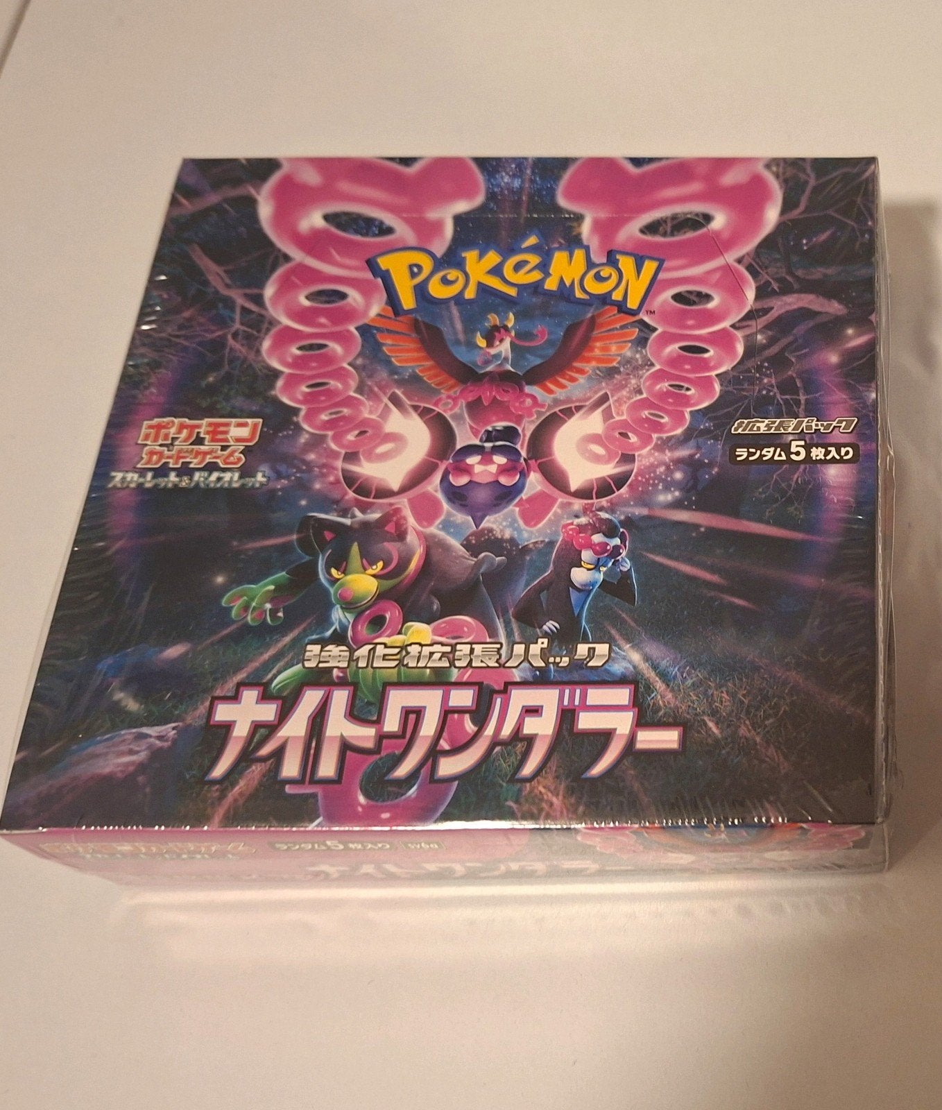 Pokemon booster box Night Wanderer japanse kaarten, Ophalen of Verzenden, Nieuw, Boosterbox
