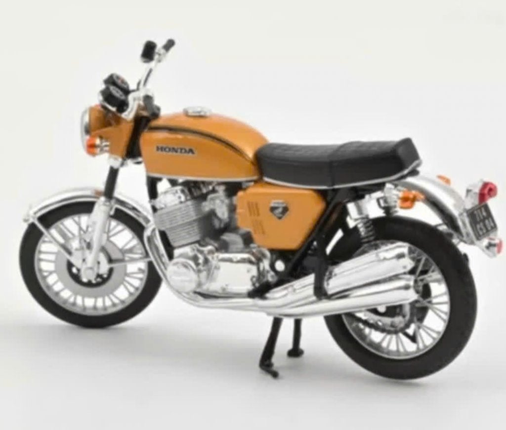 Honda CB750 1969 oranje met. schaal 1/18 Norev ref. 182025, Hobby en Vrije tijd, Modelauto's | 1:18, Ophalen of Verzenden, Nieuw