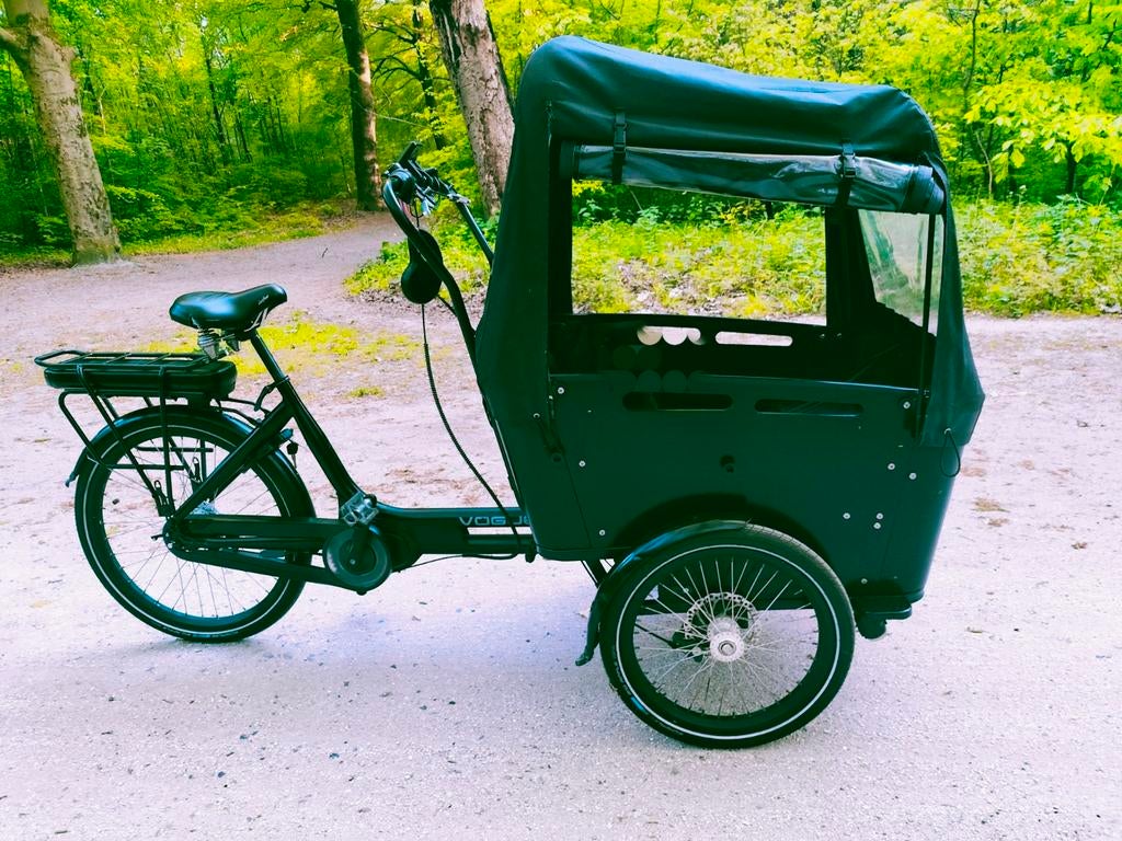 Prachtige electrische bakfiets/slechts 750km/middenmotor, Fietsen en Brommers, Fietsen | Bakfietsen, Ophalen of Verzenden, Zo goed als nieuw