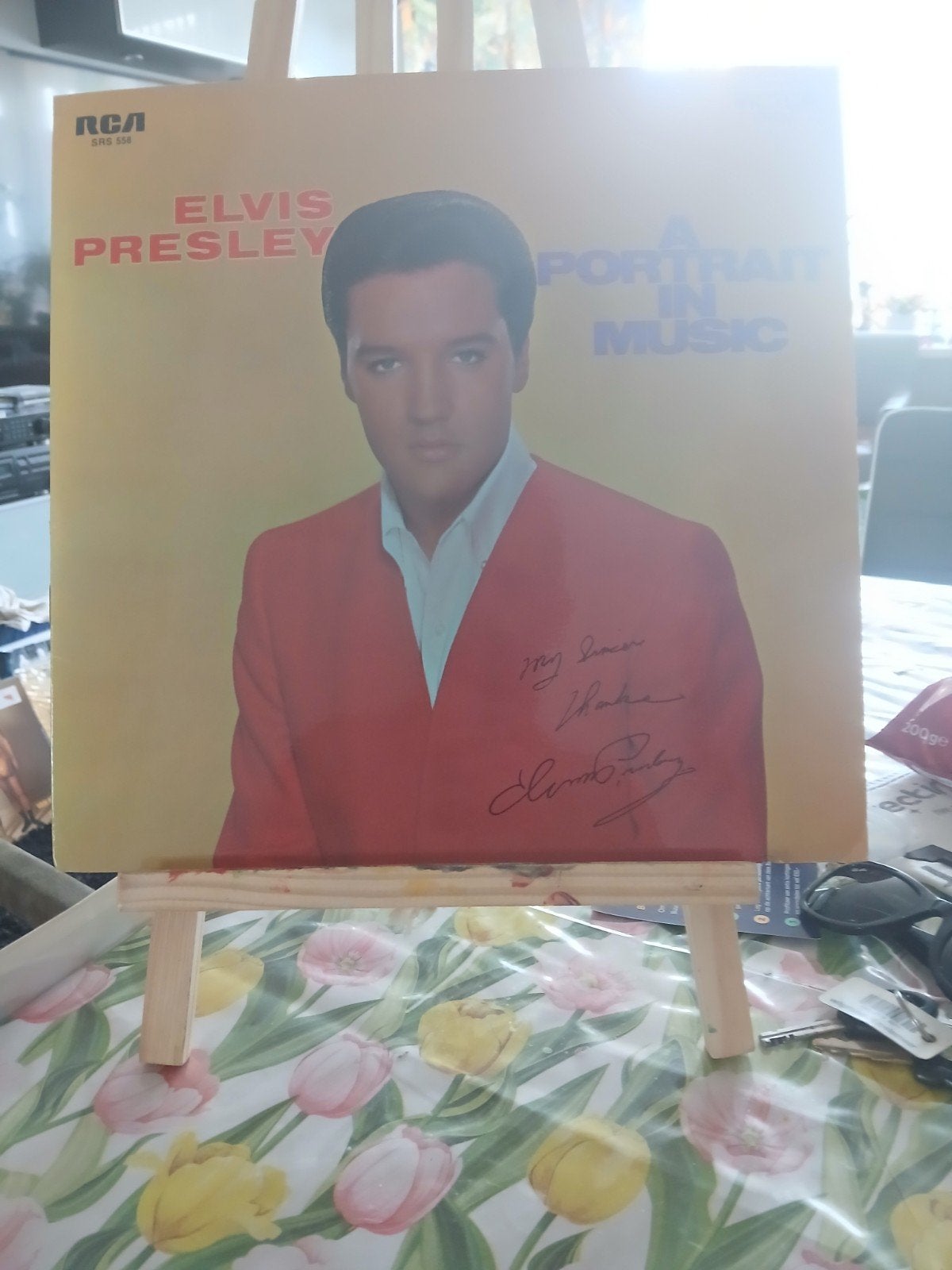 Elvis Presley - A Portrait in Music LP, LP, Gebruikt, Pop, Gesigneerd