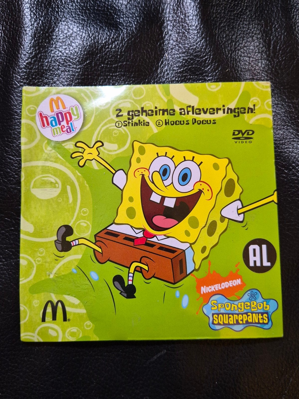 SpongeBob SquarePants DVD - 2 Geheime Afleveringen, Gebruikt, Alle leeftijden, Tv-serie, Ophalen of Verzenden