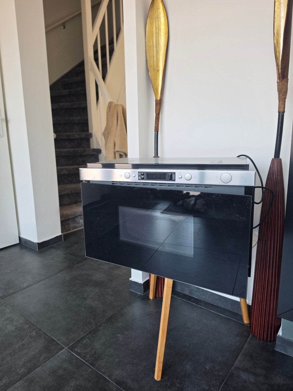 Inbouw combimagnetron - Zo goed als nieuw, Combimagnetron, 60 cm of meer, Ophalen of Verzenden, Zo goed als nieuw