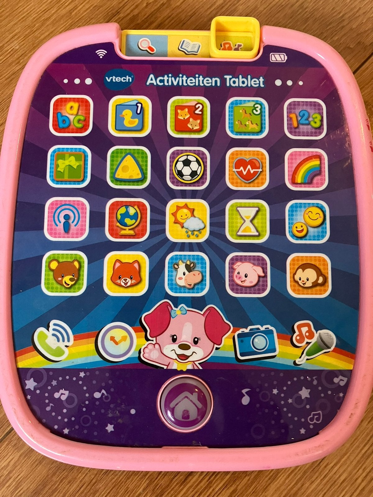 Vitech activiteiten tablet rose, Ophalen, Zo goed als nieuw, 6 maanden tot 2 jaar