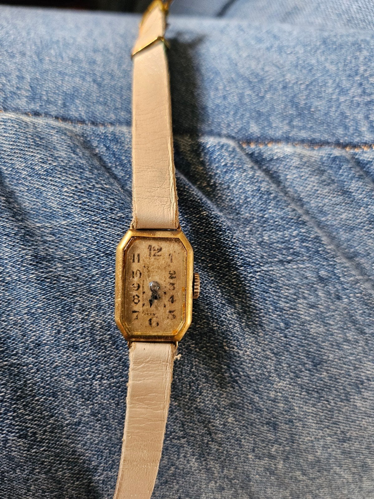 Vintage Polshorloge - Verguld - Jaren '30 tot '60, Sieraden, Tassen en Uiterlijk, Horloges | Antiek, Overige merken, Polshorloge