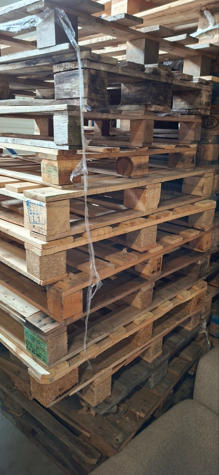 pallet en brandhout, Ophalen, Overige houtsoorten, Minder dan 200 cm, Pallet