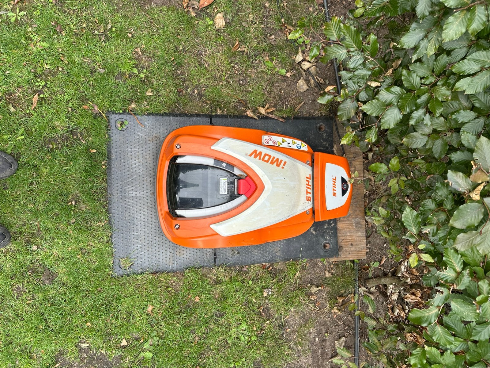 Stihl imow, Ophalen, Zo goed als nieuw, 20 tot 25 cm, Met regensensor