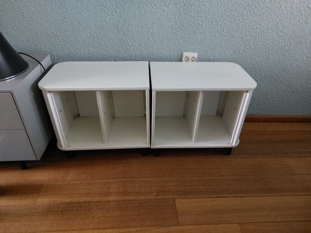 vintage roldeur kast  pa, Huis en Inrichting, Ophalen of Verzenden, Gebruikt, 25 tot 50 cm, Minder dan 100 cm