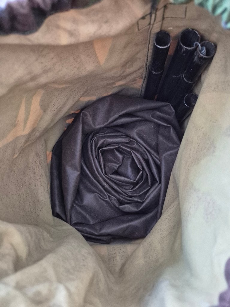 leger pup tent orgineel, Ophalen of Verzenden, Zo goed als nieuw, Tot en met 2