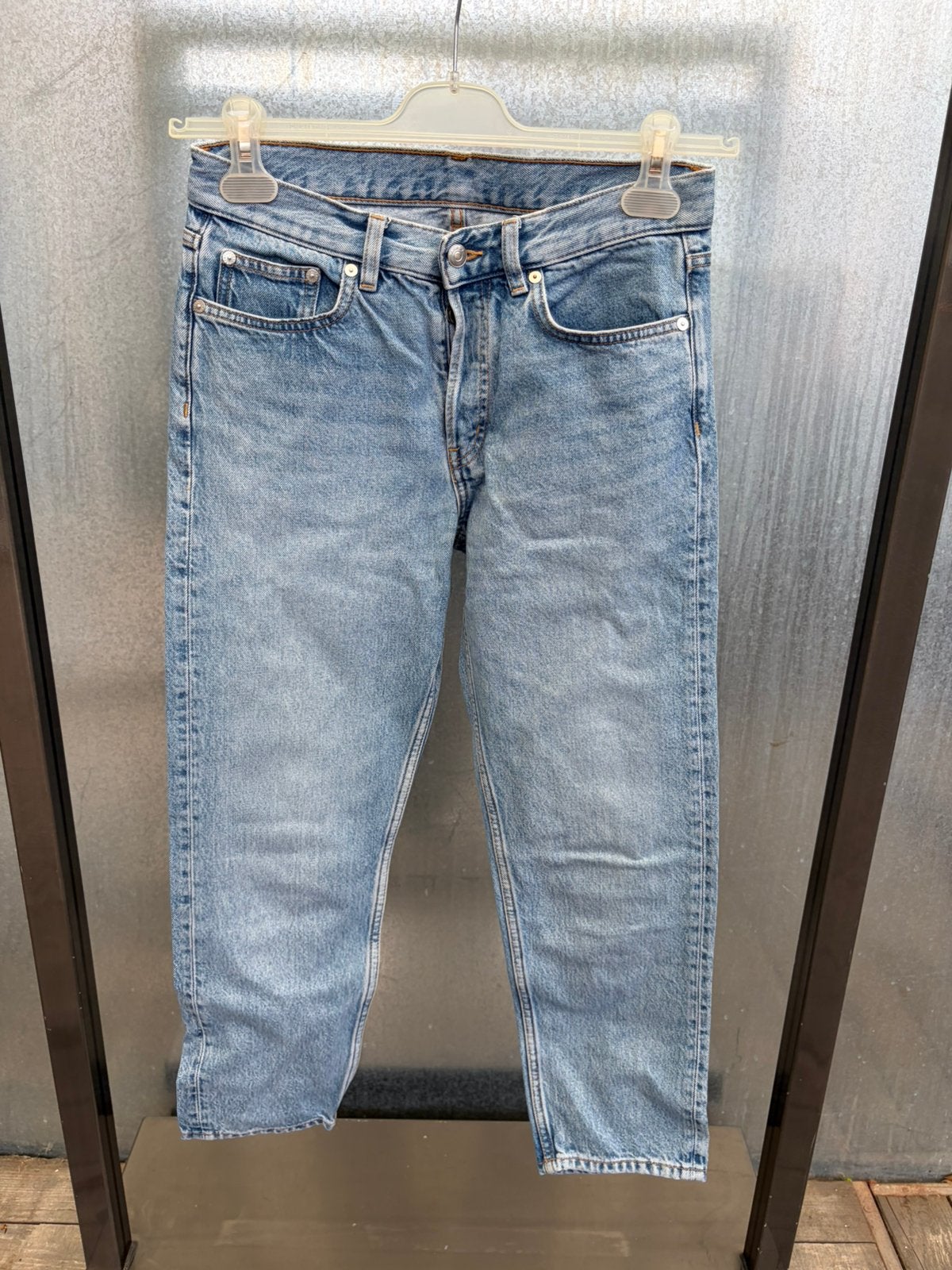 Arket jeans spijkerbroek 28 denim, Ophalen of Verzenden, Zo goed als nieuw, Blauw, W28 - W29 (confectie 36)