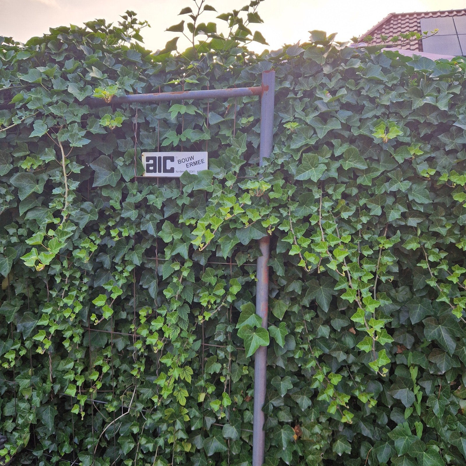 Bouwhek 190x345cm, Ophalen, Gebruikt