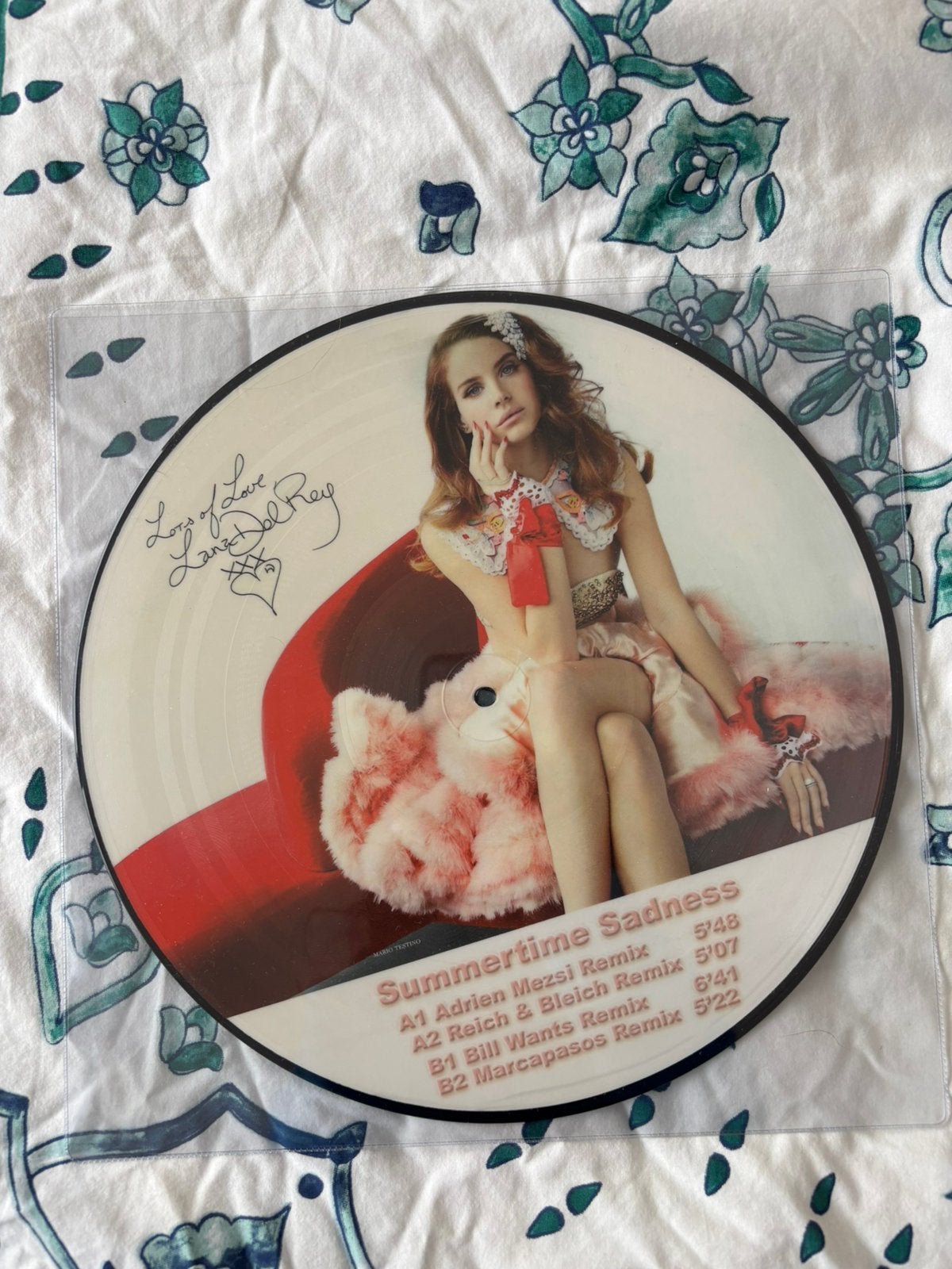 lana del rey summertime sadness remixes vinyl, Cd's en Dvd's, Ophalen, Zo goed als nieuw, 12 inch