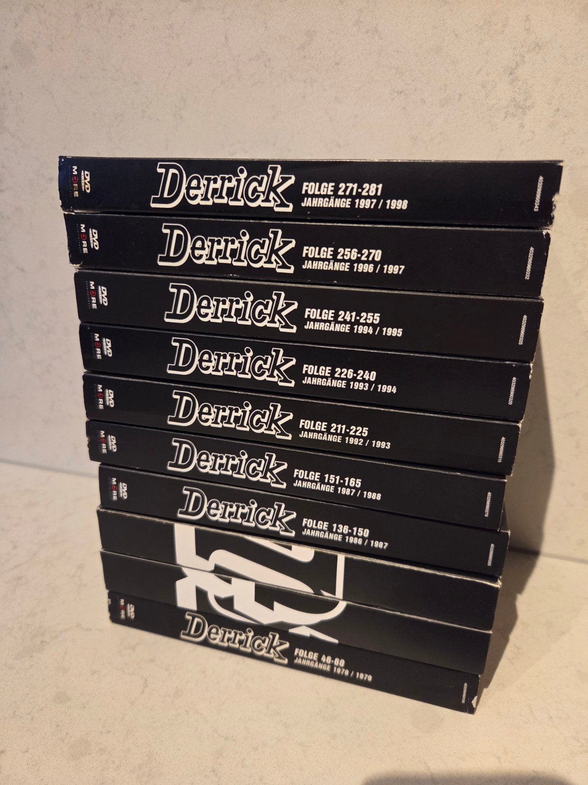 Derrick - 10x Collectors boxset, Vanaf 16 jaar, Ophalen of Verzenden, Zo goed als nieuw